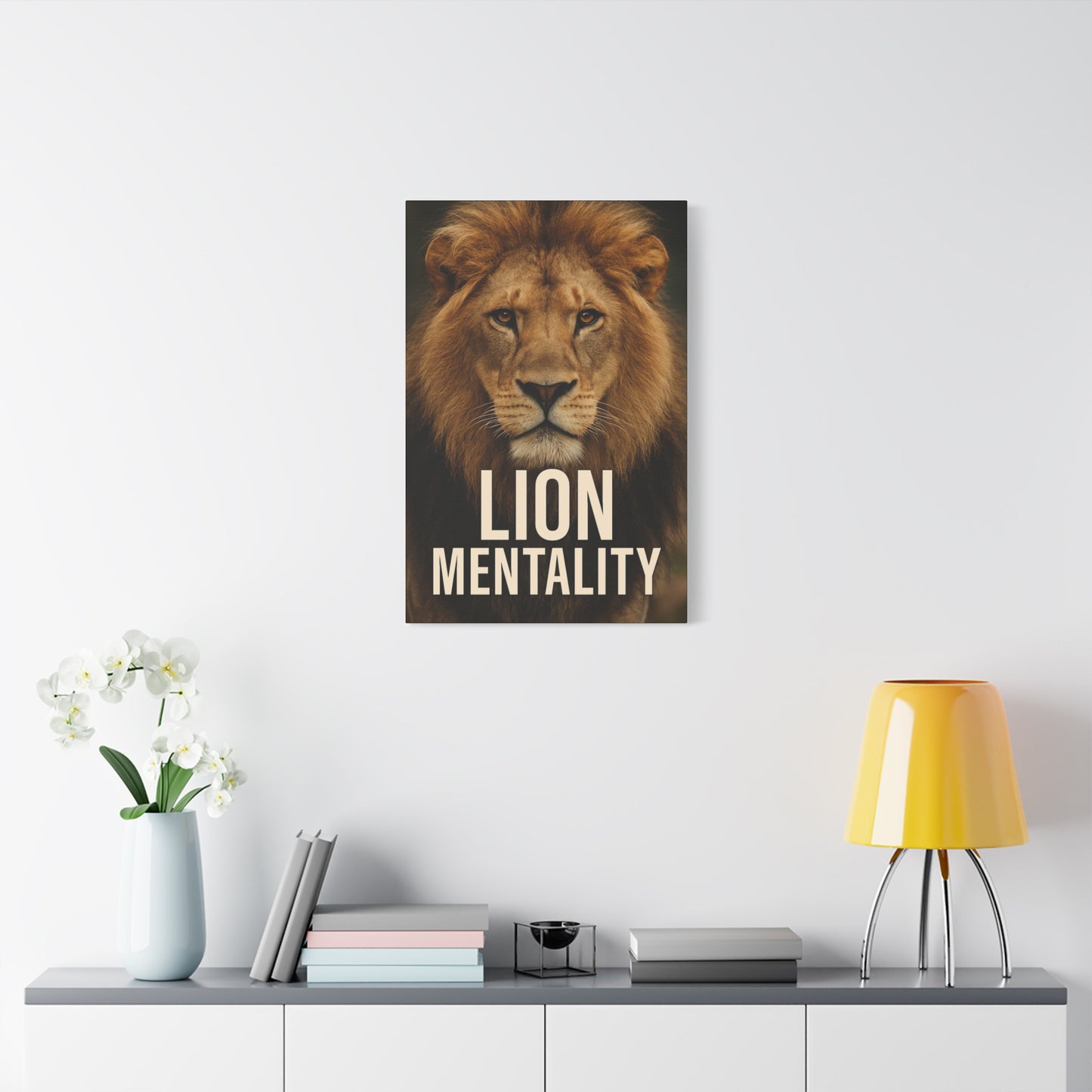 Canvas Print - Lion Mentality