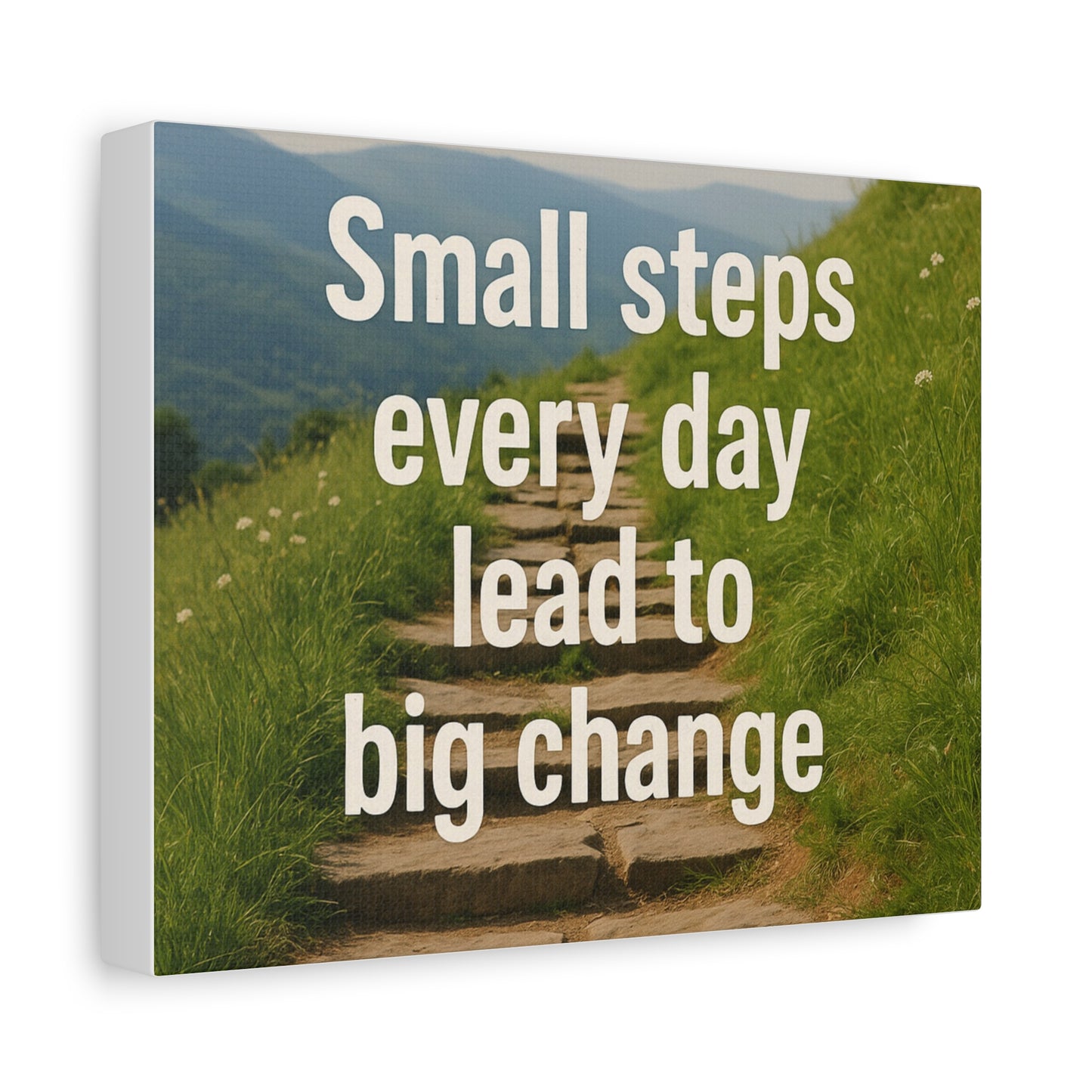 Small steps every day lead to big change
