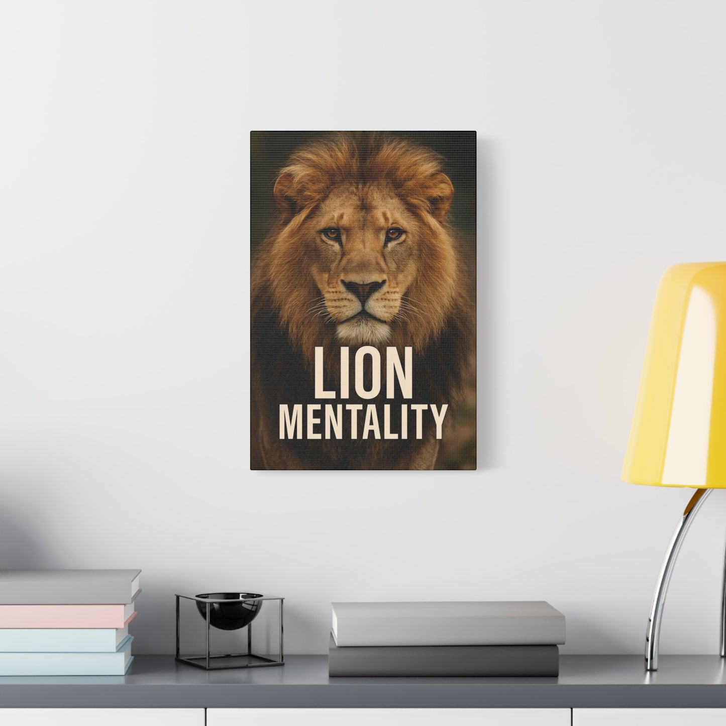 Canvas Print - Lion Mentality