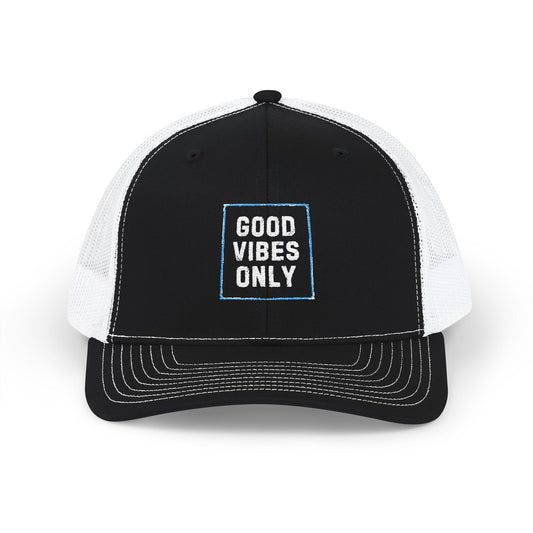 Good Vibes Only Snapback Trucker Cap