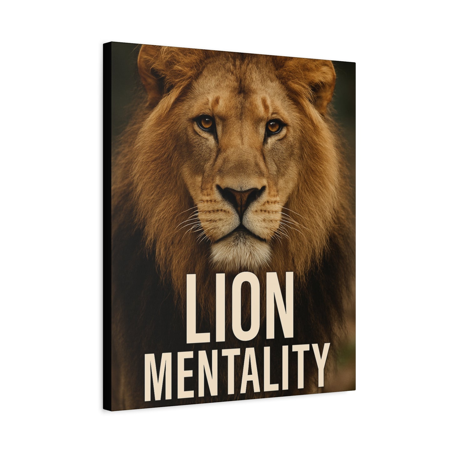 Canvas Print - Lion Mentality