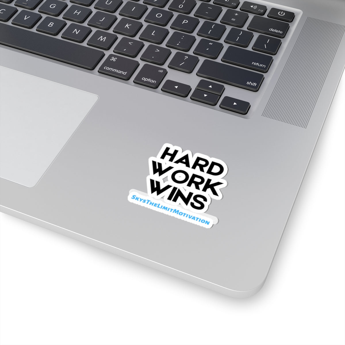 Motivational Stickers - Hard Work Wins