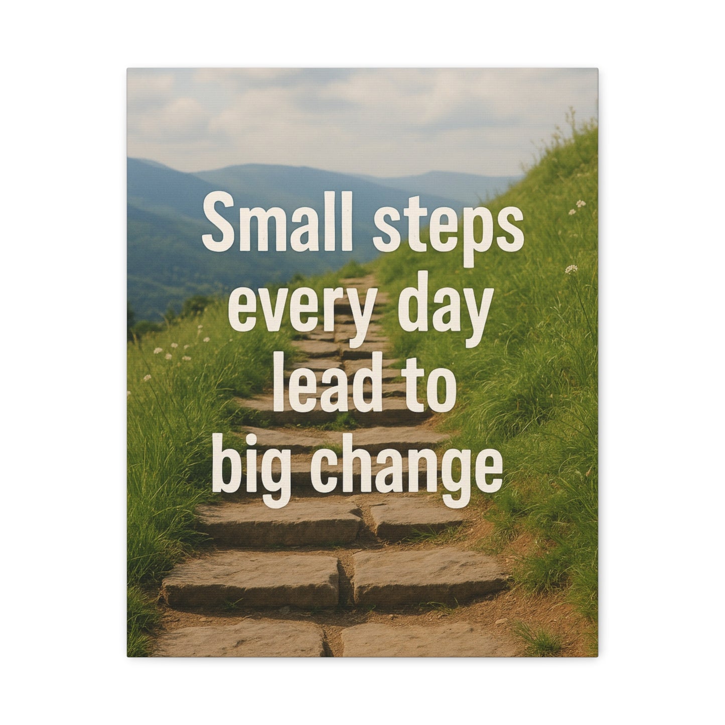 Small steps every day lead to big change