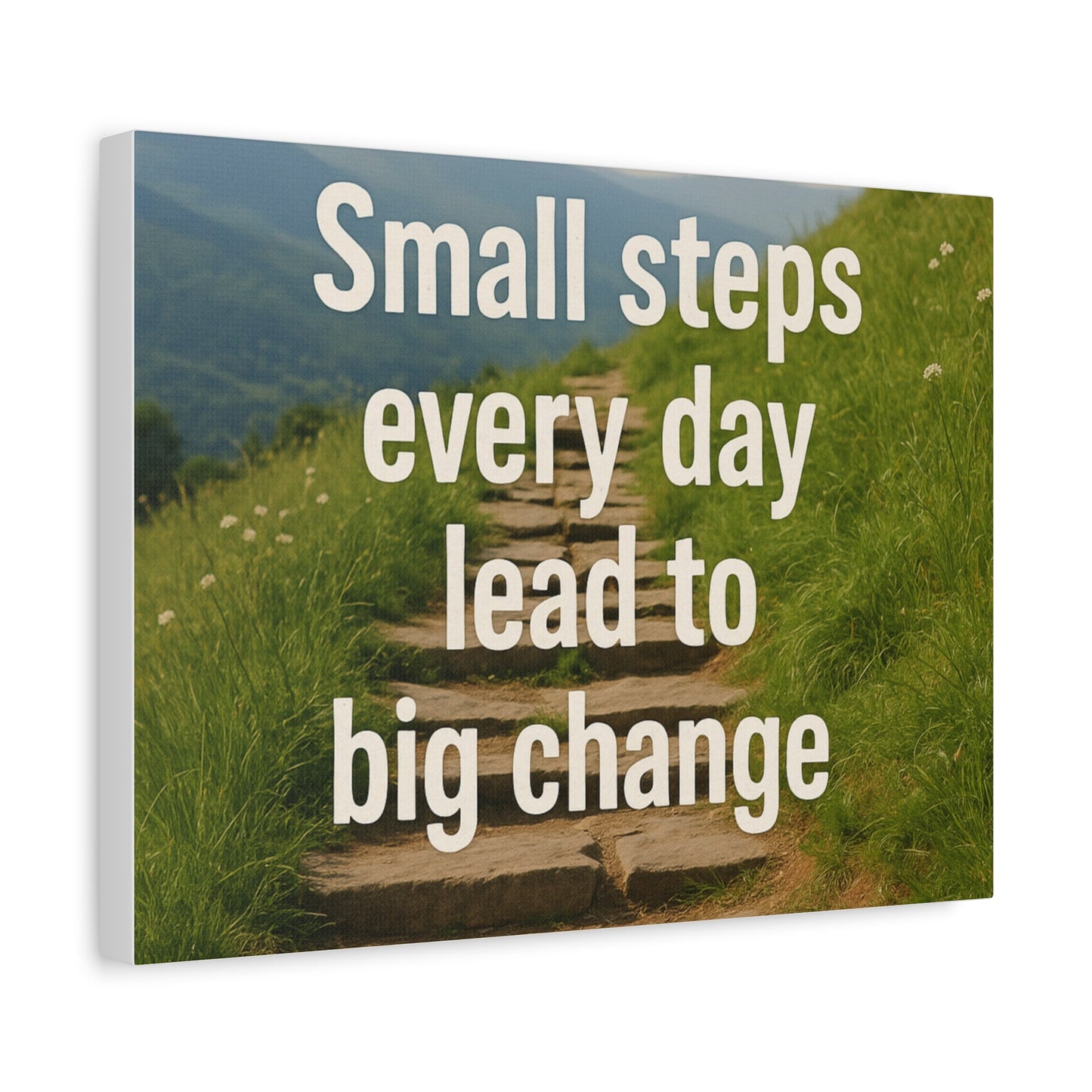Small steps every day lead to big change