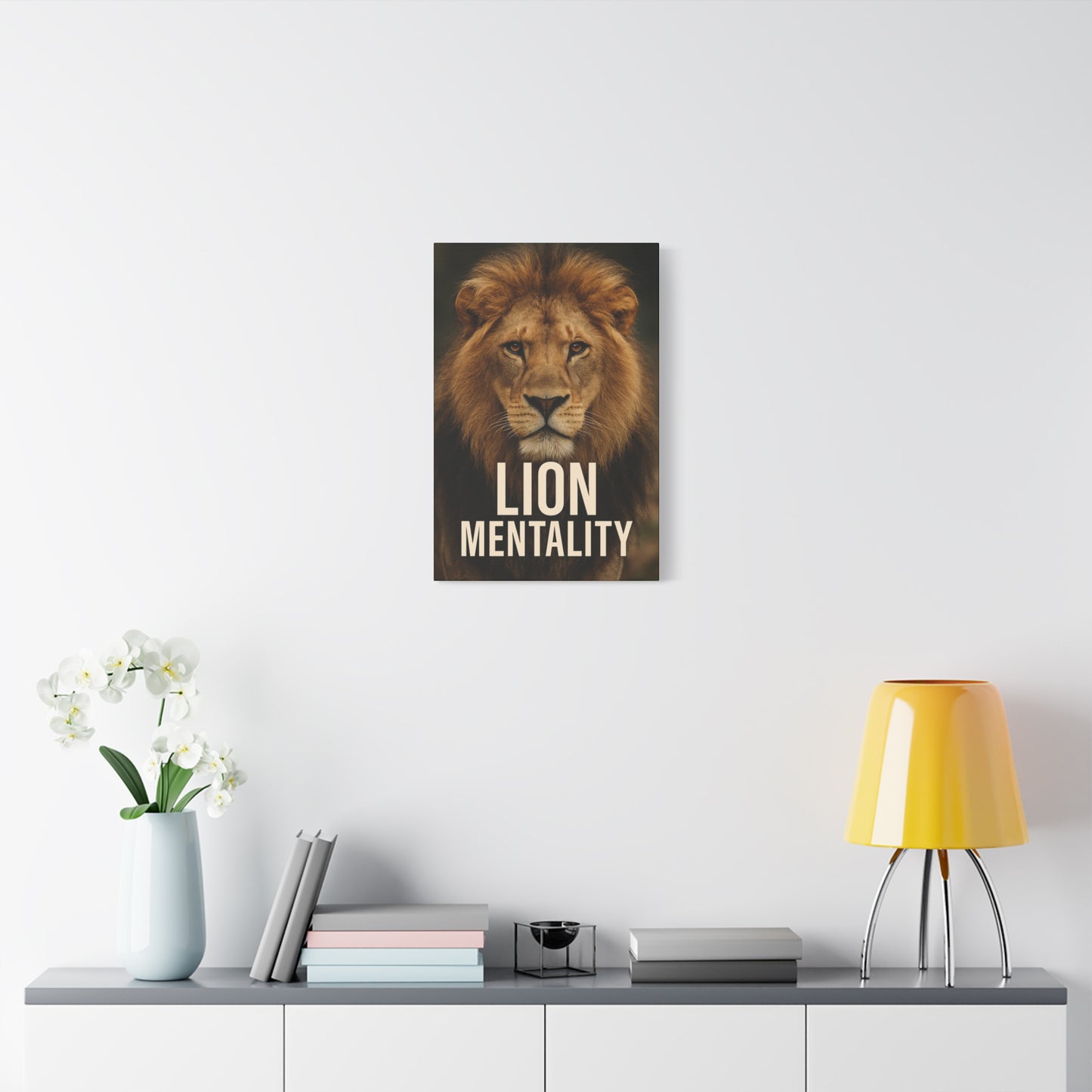 Canvas Print - Lion Mentality
