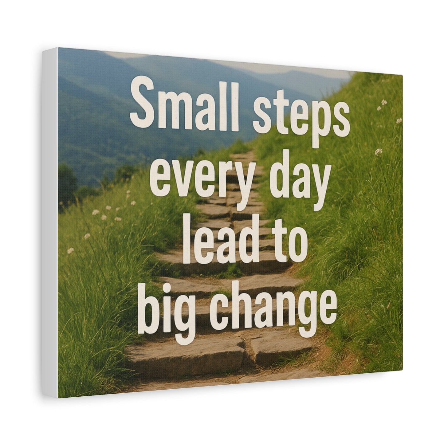 Small steps every day lead to big change