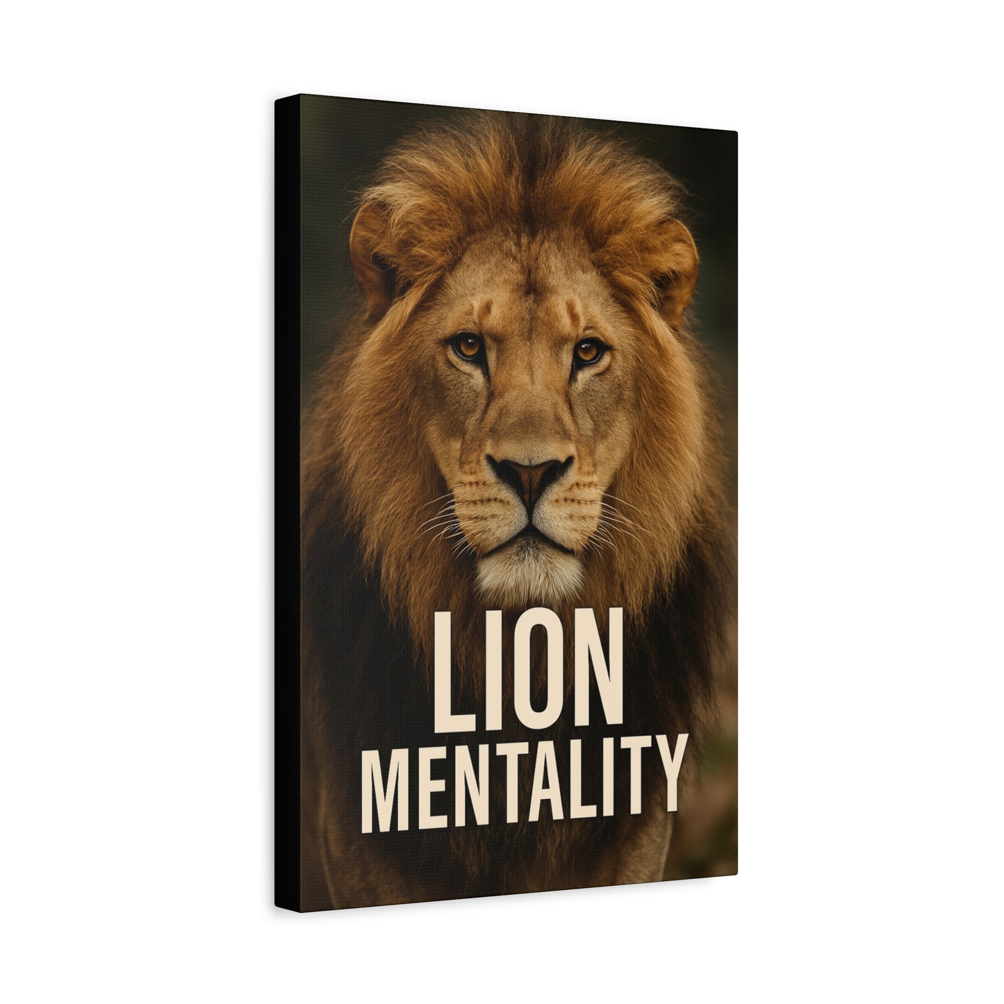 Canvas Print - Lion Mentality