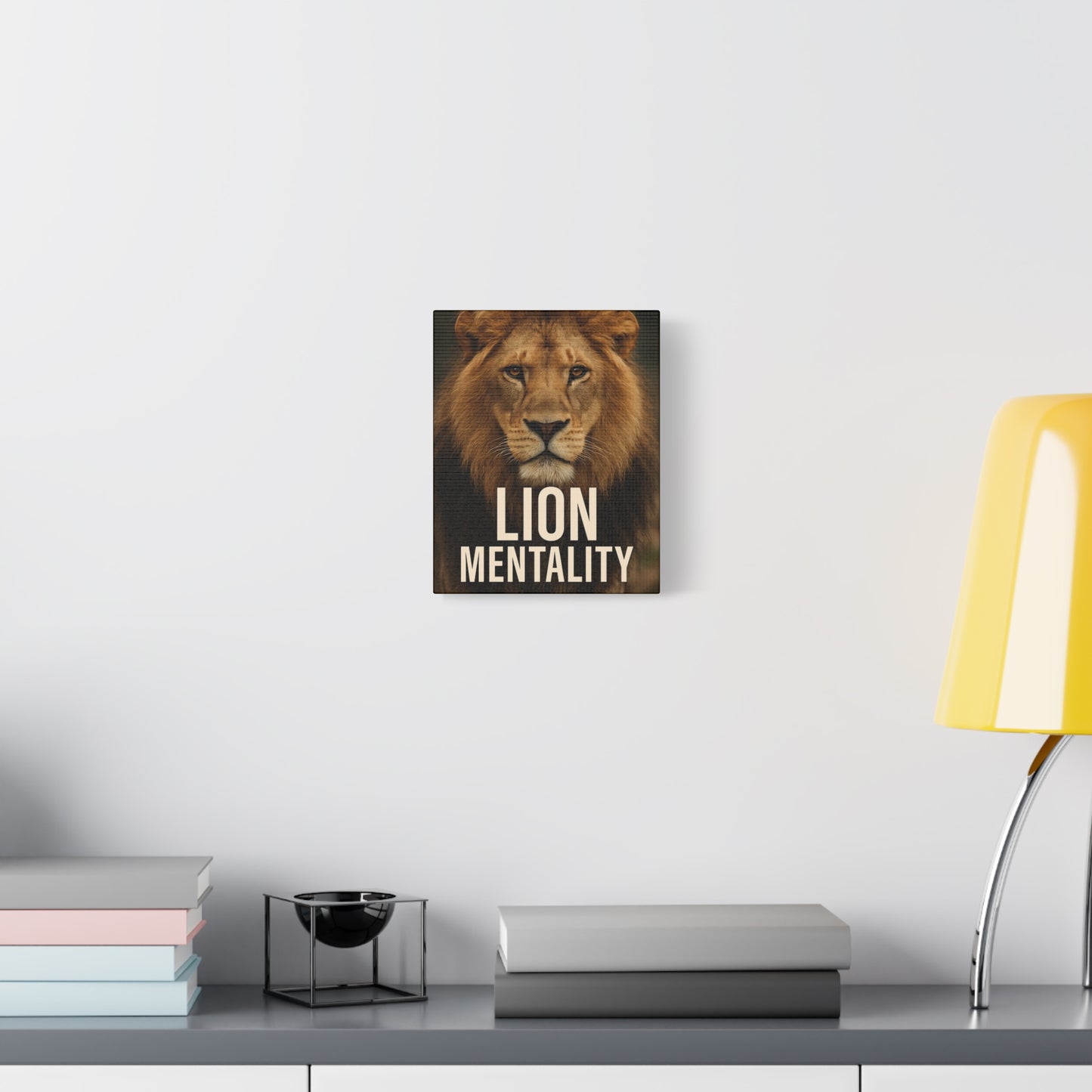 Canvas Print - Lion Mentality