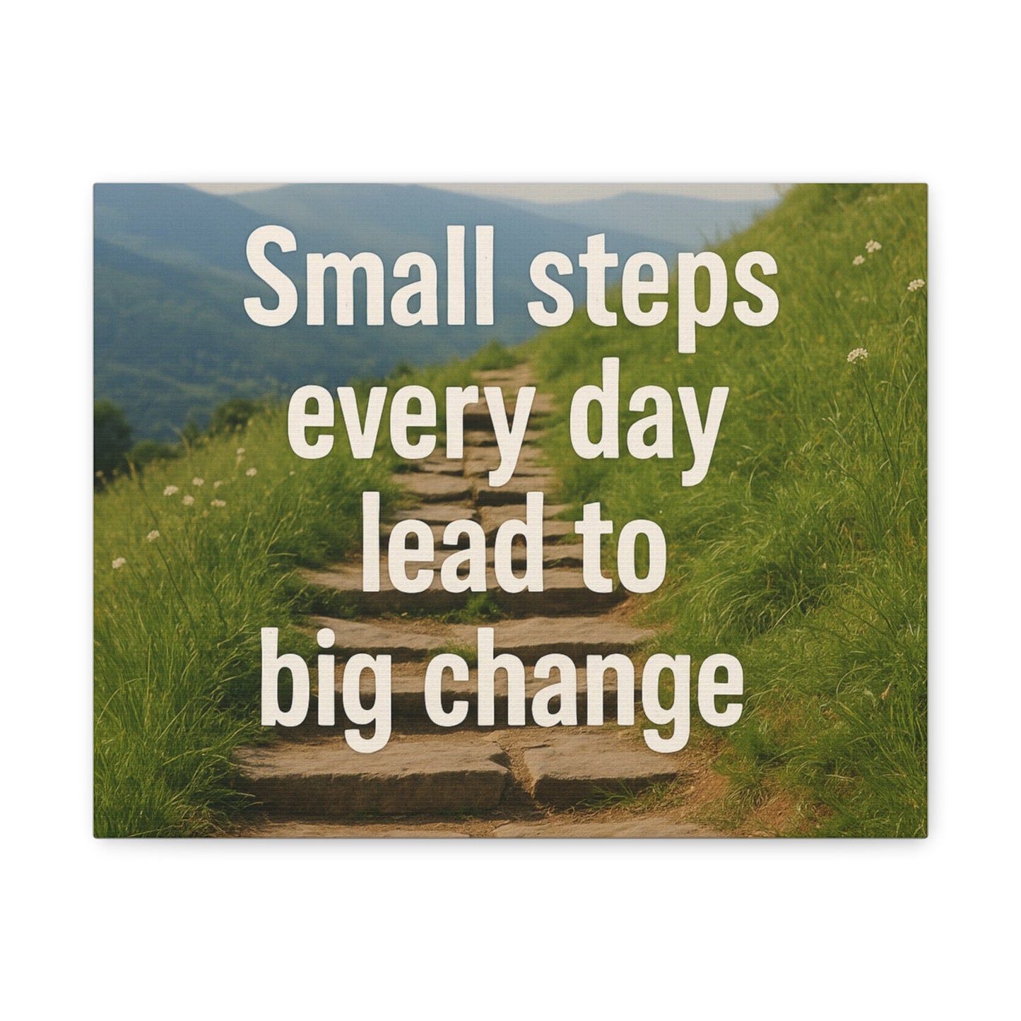 Small steps every day lead to big change