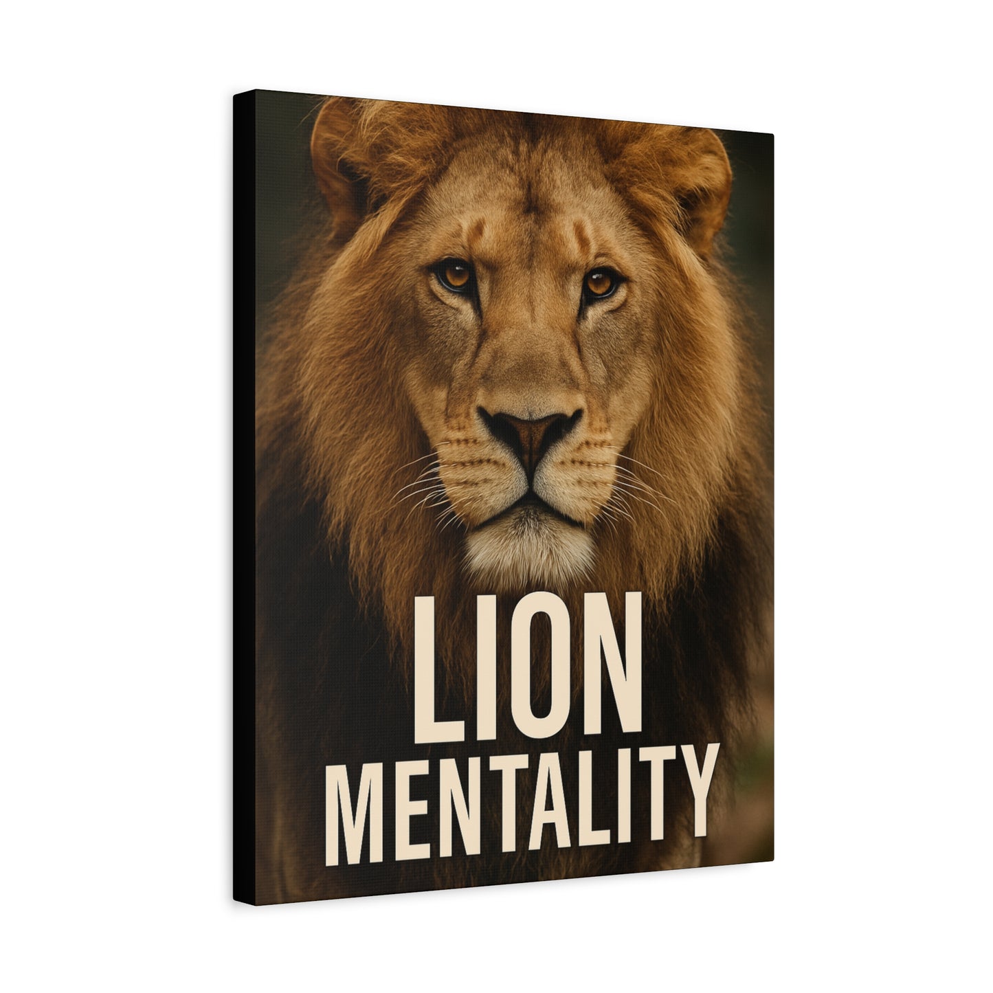 Canvas Print - Lion Mentality