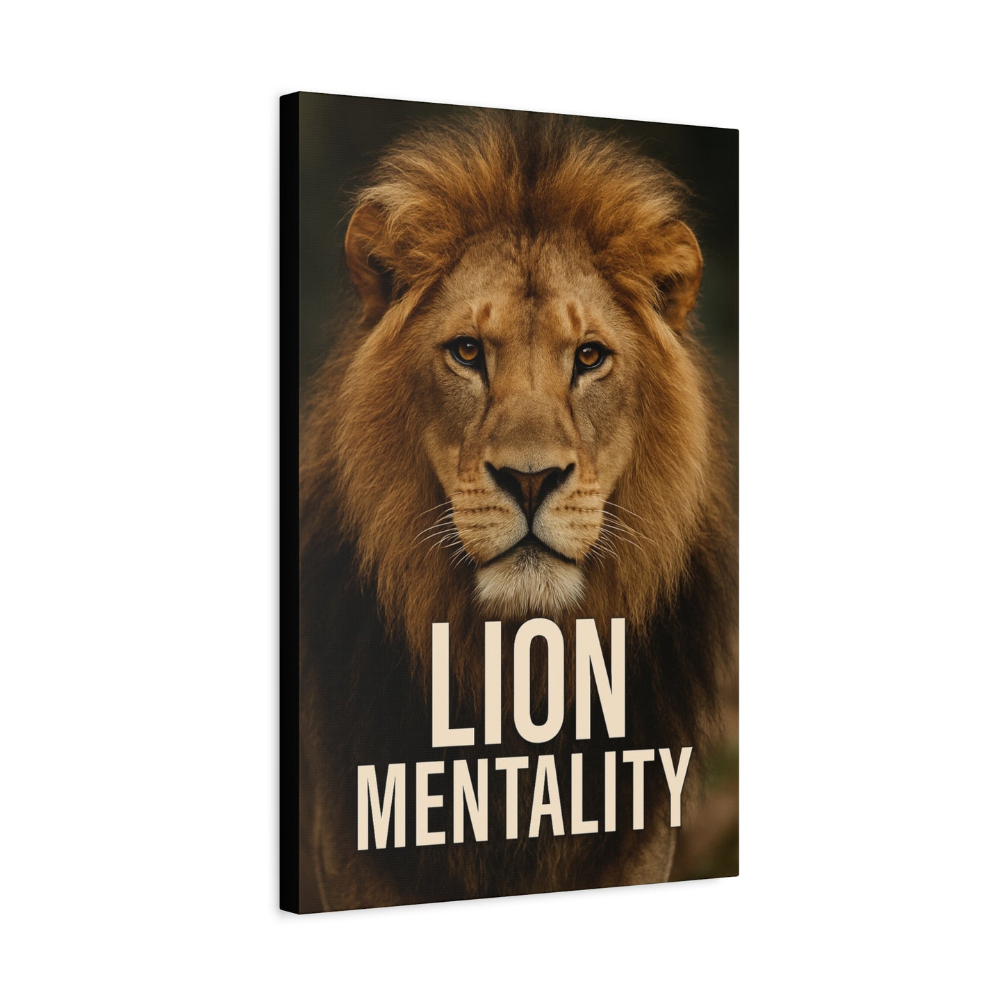 Canvas Print - Lion Mentality