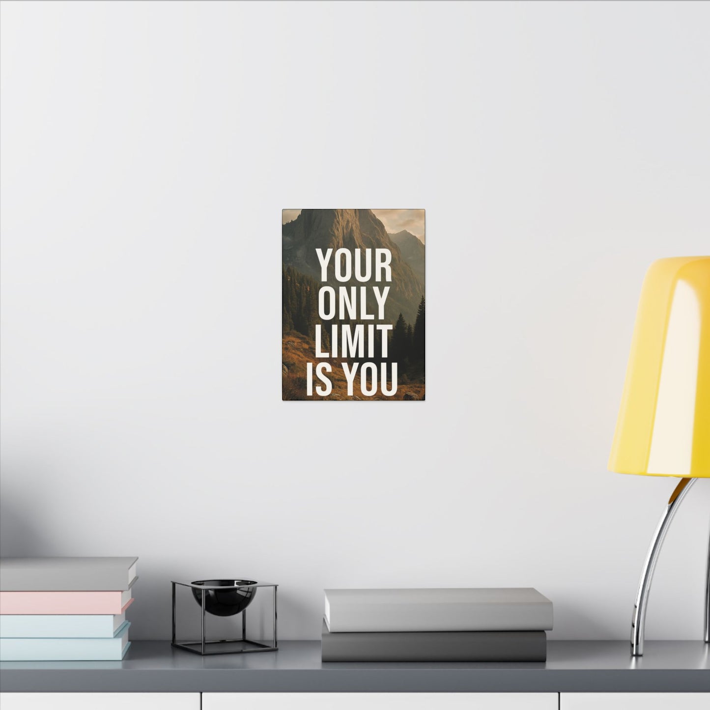 Canvas Wall Art - Your Only Limit Is You Inspirational Quote