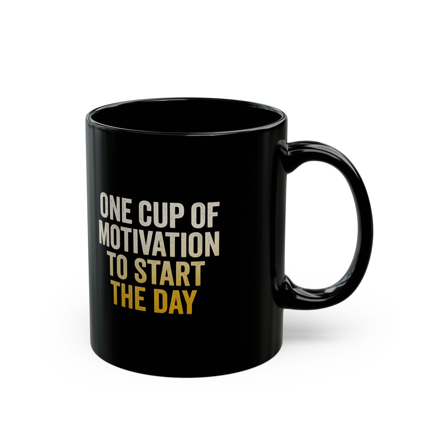 Motivation Mug - Black