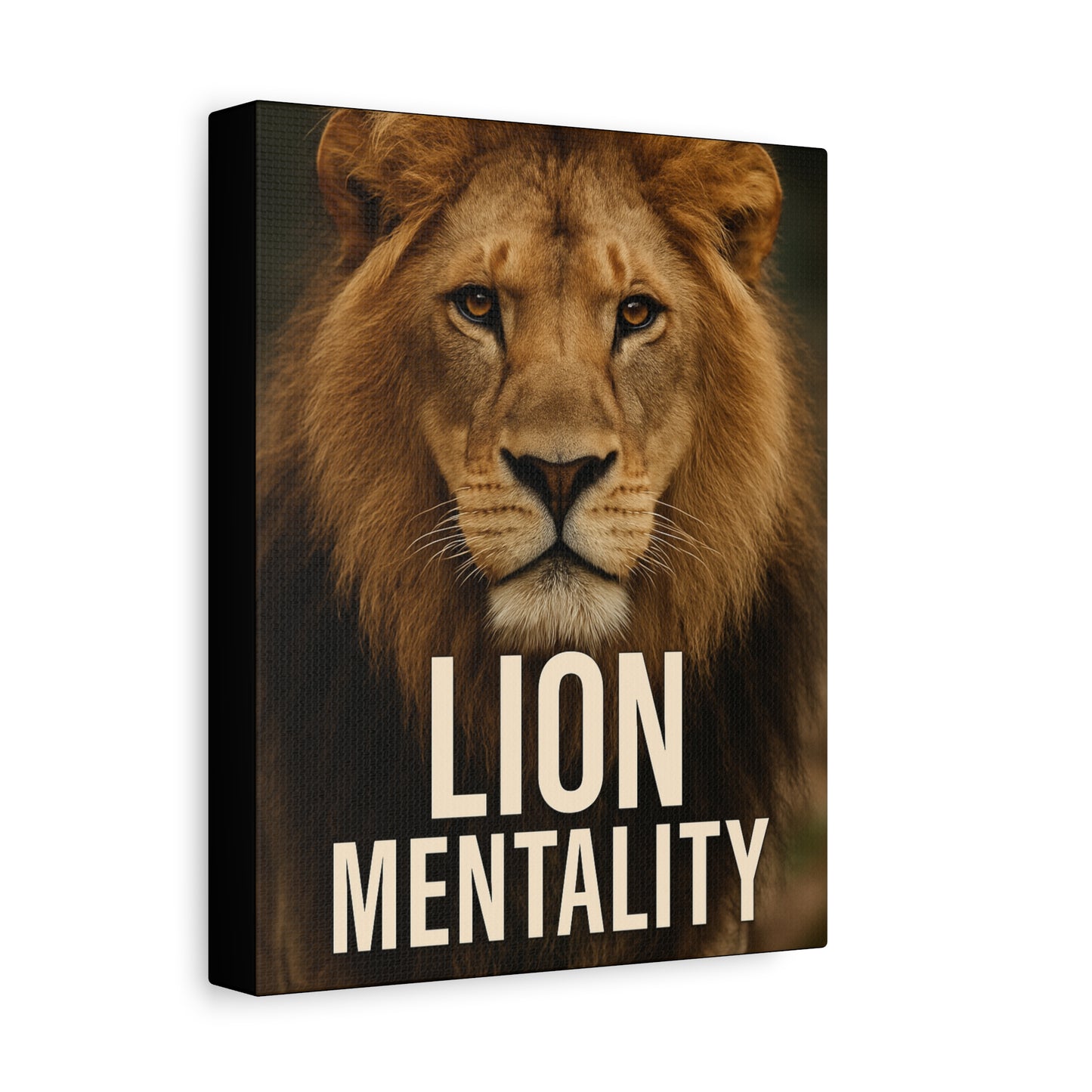 Canvas Print - Lion Mentality