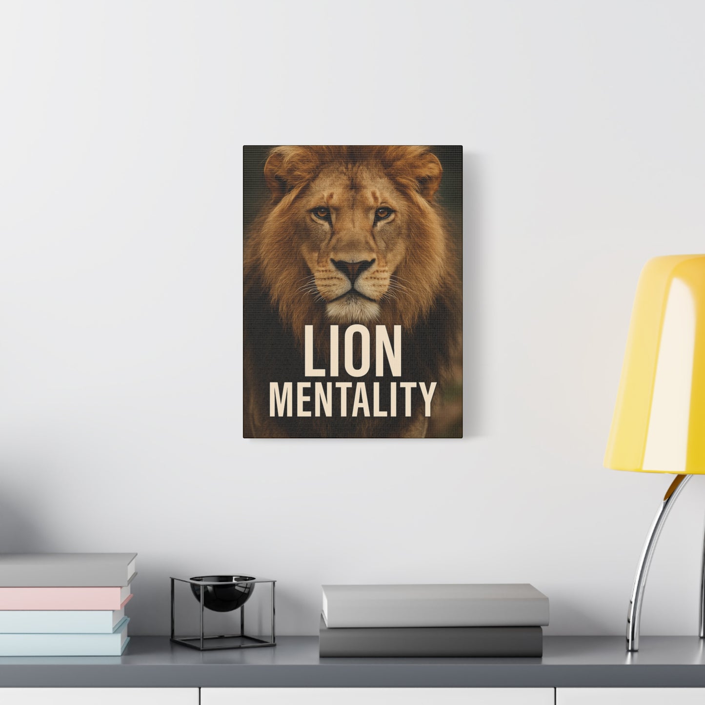 Canvas Print - Lion Mentality