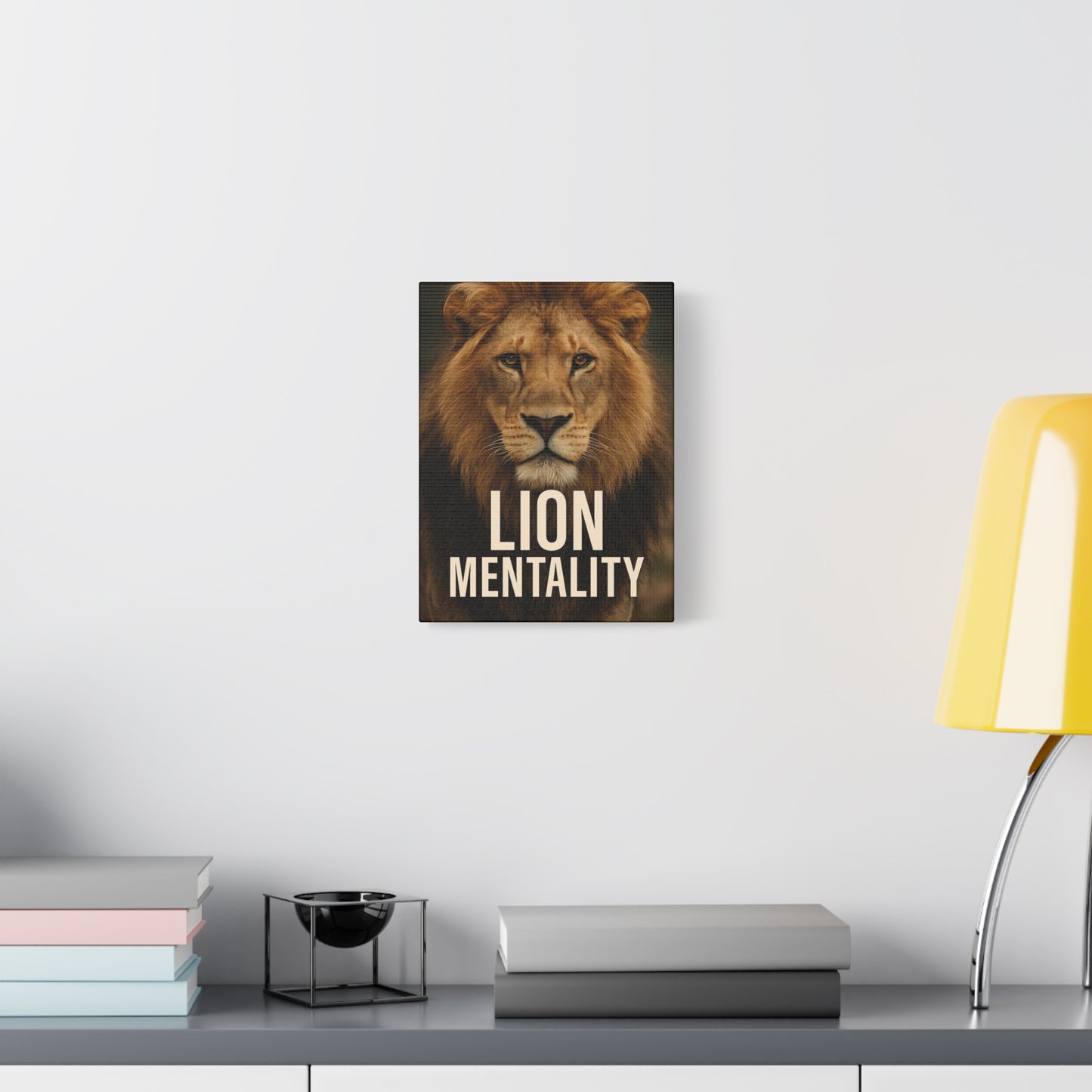 Canvas Print - Lion Mentality