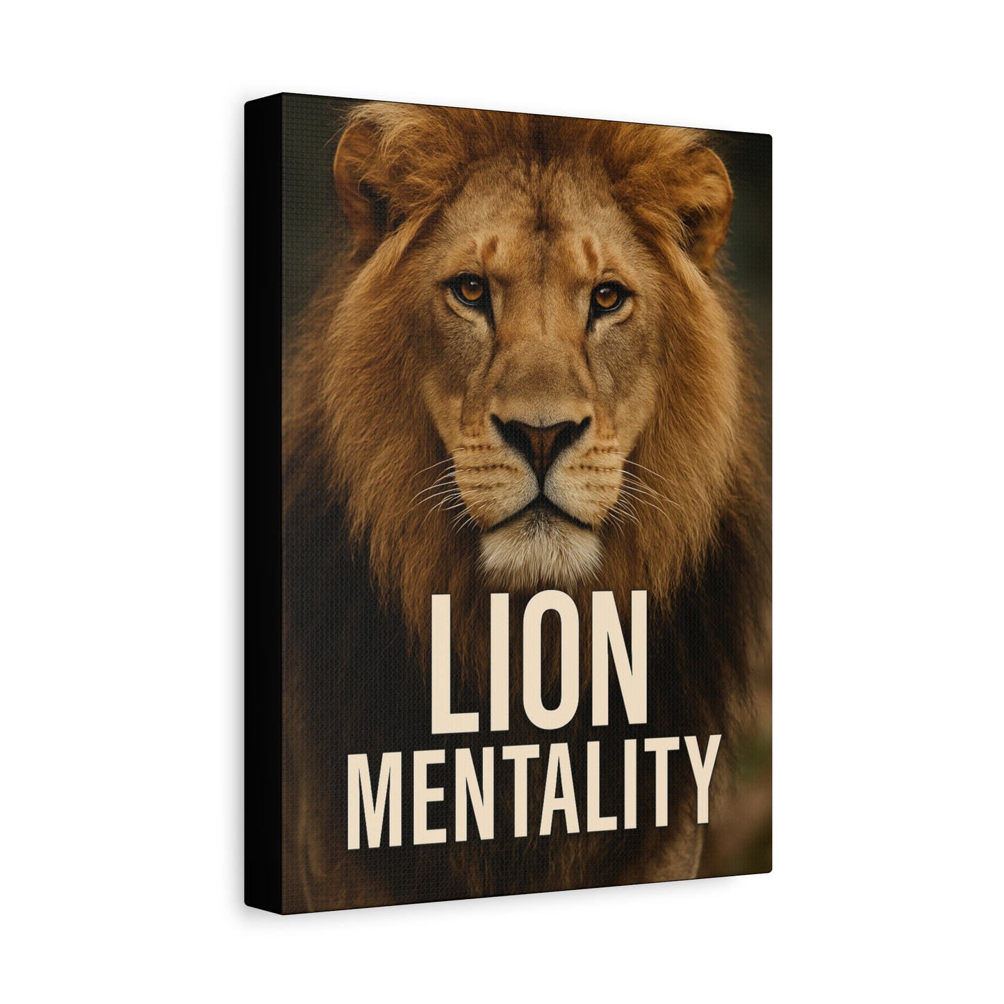Canvas Print - Lion Mentality