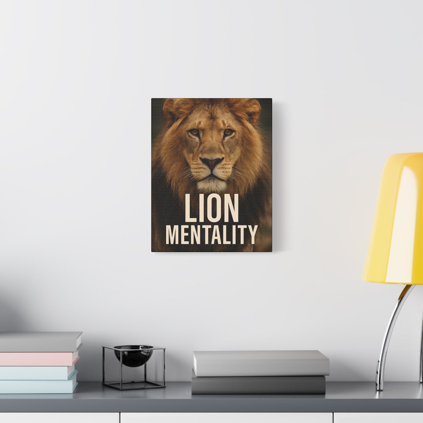 Canvas Print - Lion Mentality