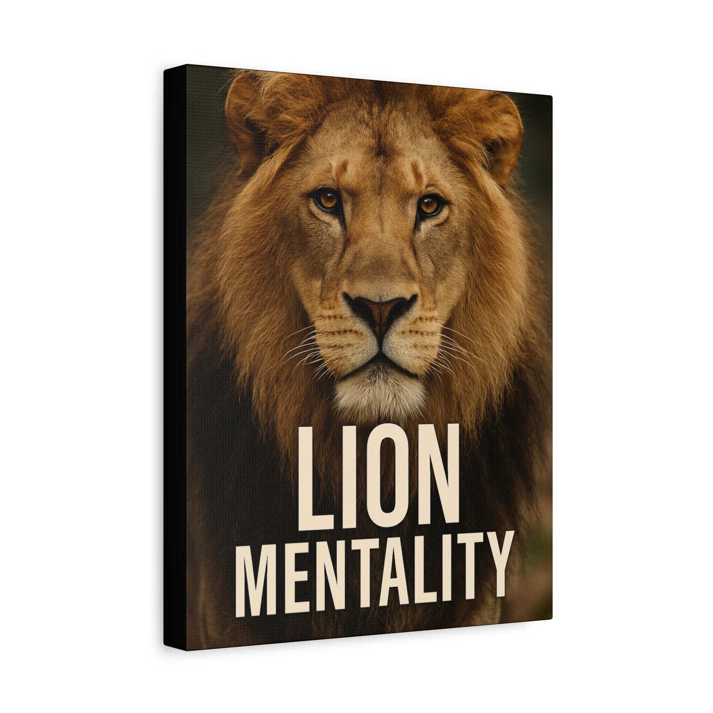 Canvas Print - Lion Mentality