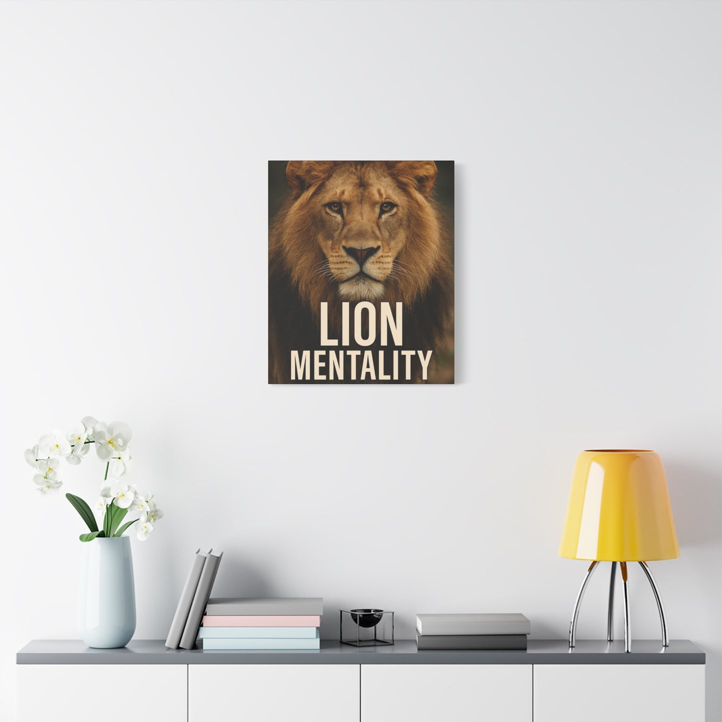 Canvas Print - Lion Mentality