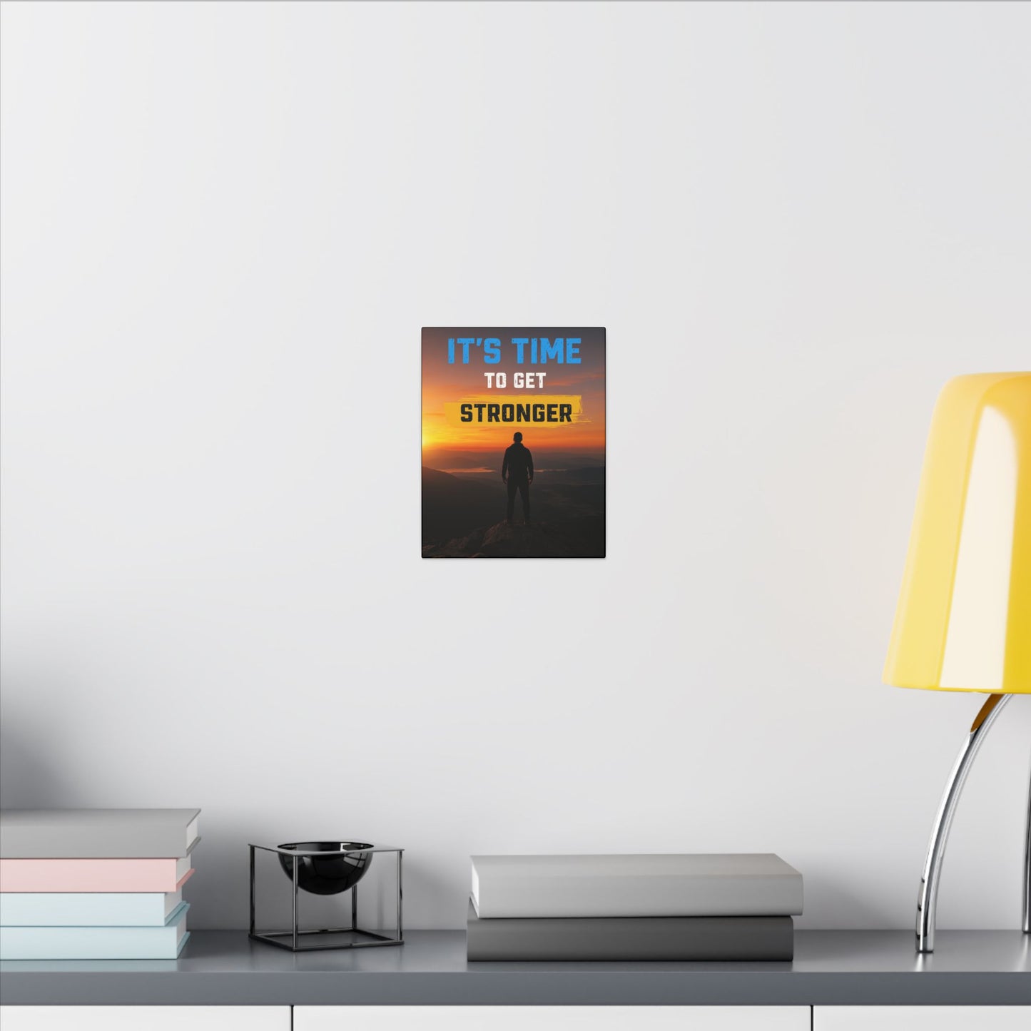 Canvas Wall Art - Motivational Fitness Poster