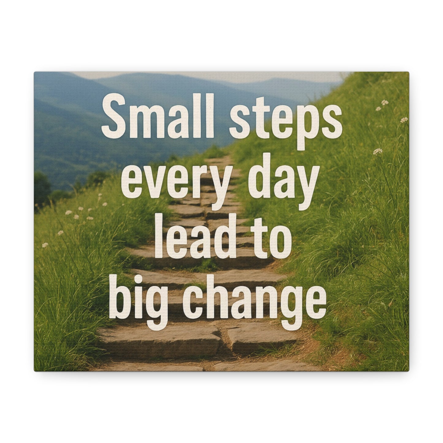 Small steps every day lead to big change