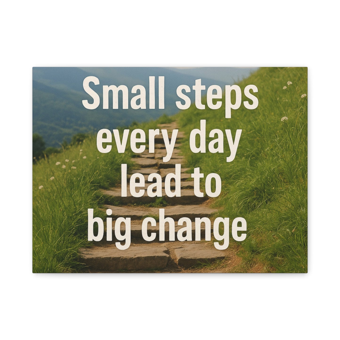 Small steps every day lead to big change