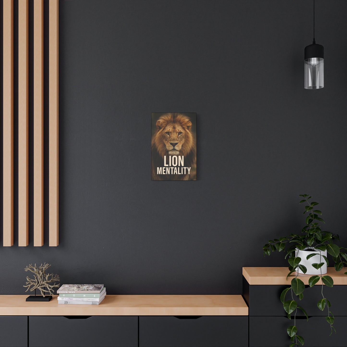 Canvas Print - Lion Mentality