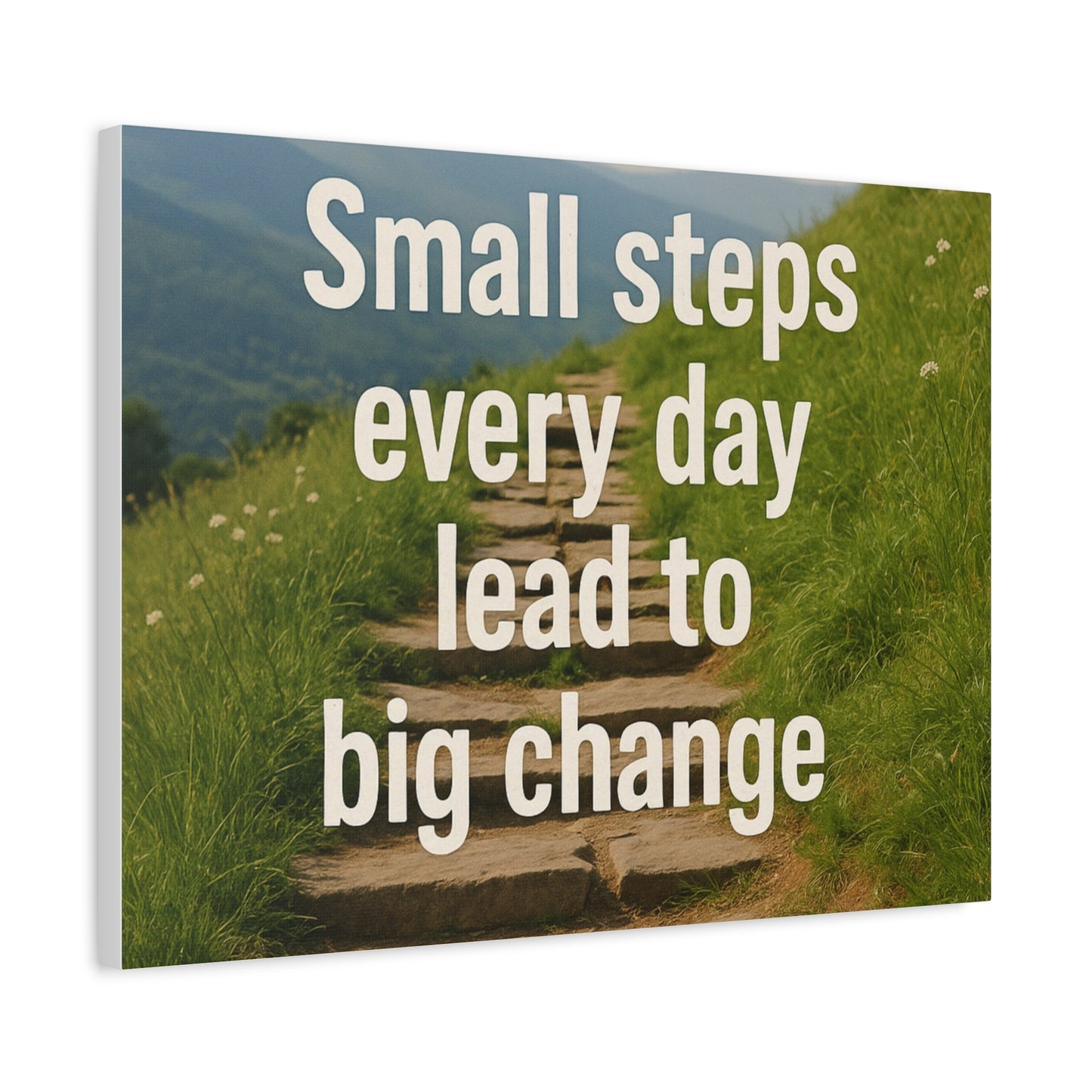Small steps every day lead to big change