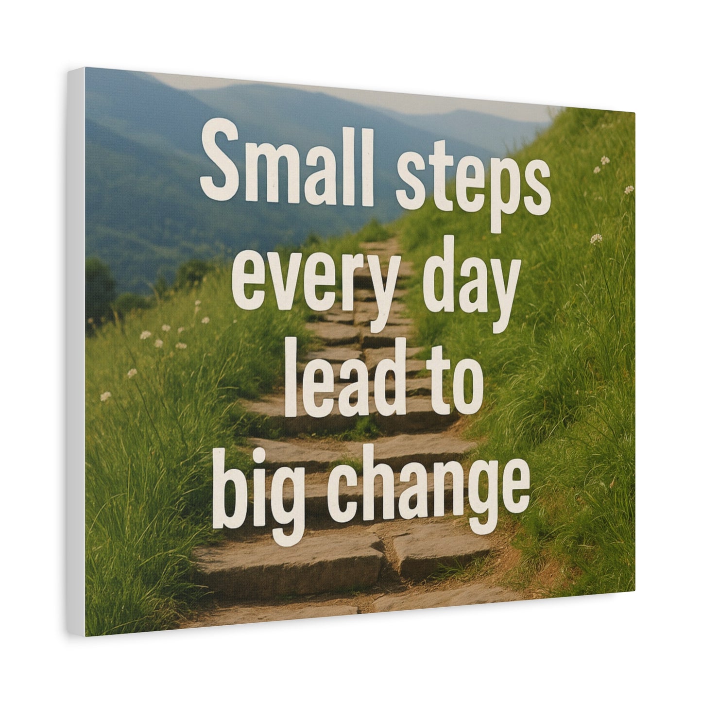 Small steps every day lead to big change
