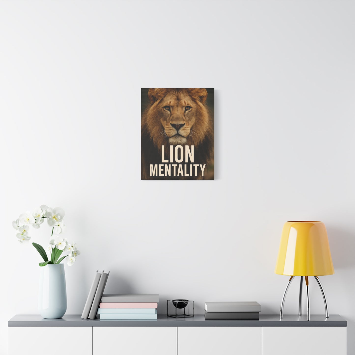 Canvas Print - Lion Mentality