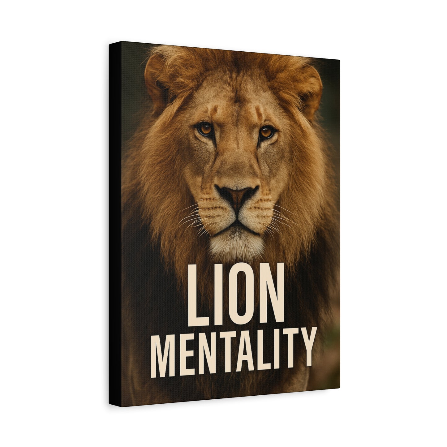 Canvas Print - Lion Mentality