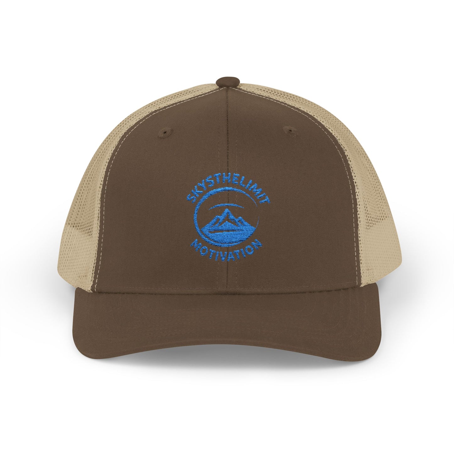 Embroidered Trucker Cap - Stay the Path Motivation Design