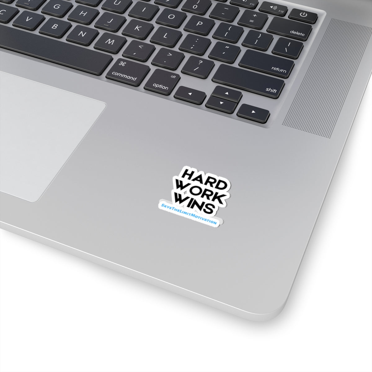 Motivational Stickers - Hard Work Wins