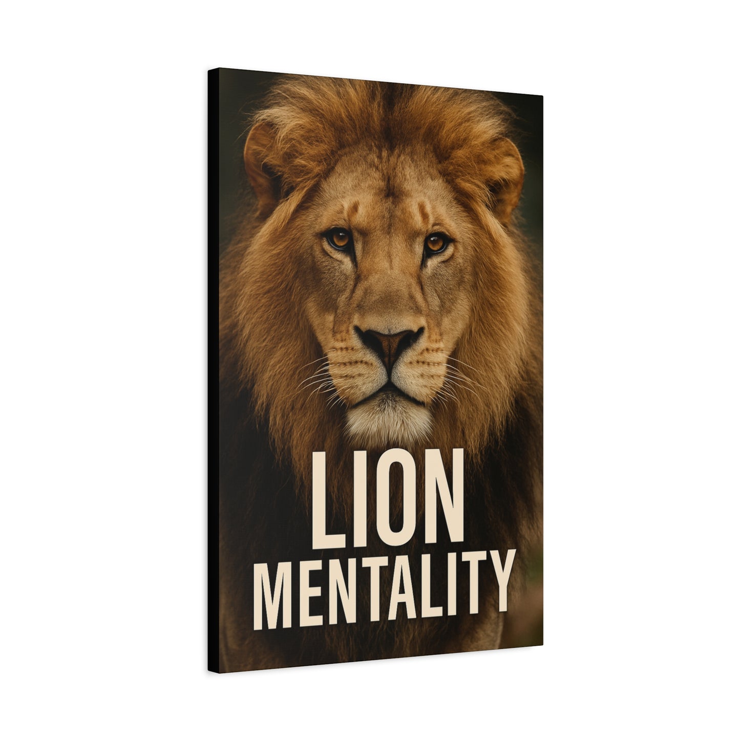 Canvas Print - Lion Mentality
