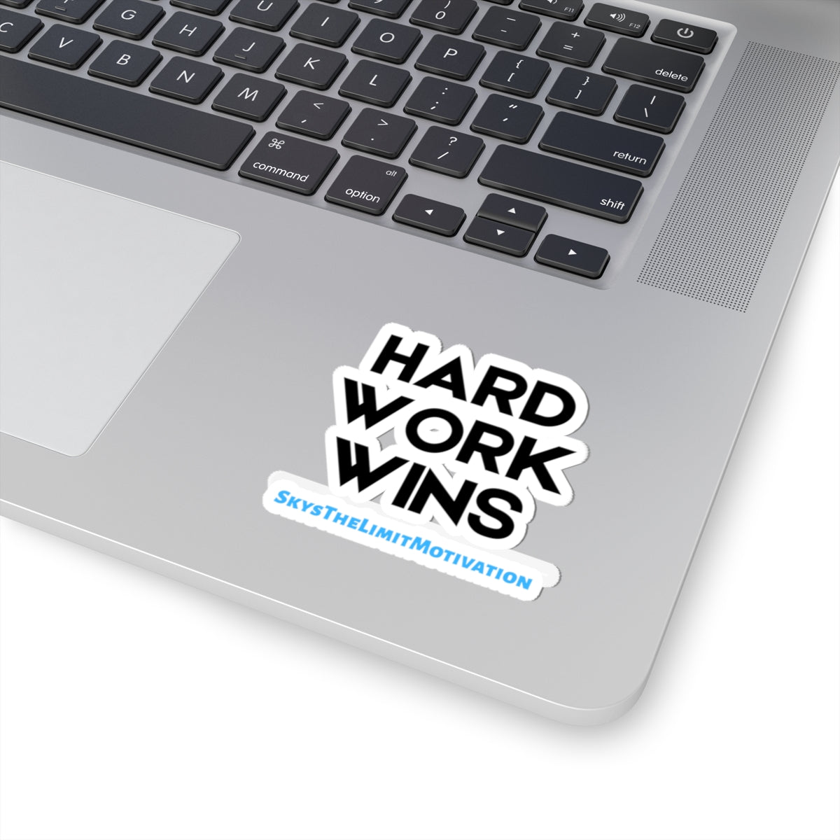 Motivational Stickers - Hard Work Wins